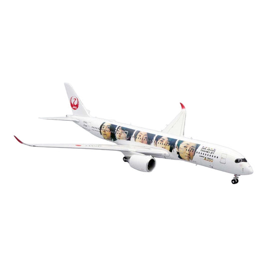 JAL日本航空 Japan Airlines エアバス A350-900 20th ARASHI THANKS JET 特別塗装 フラップダウン仕様 JA04XJ / JC Wings 1/400 飛行機模型 旅客機