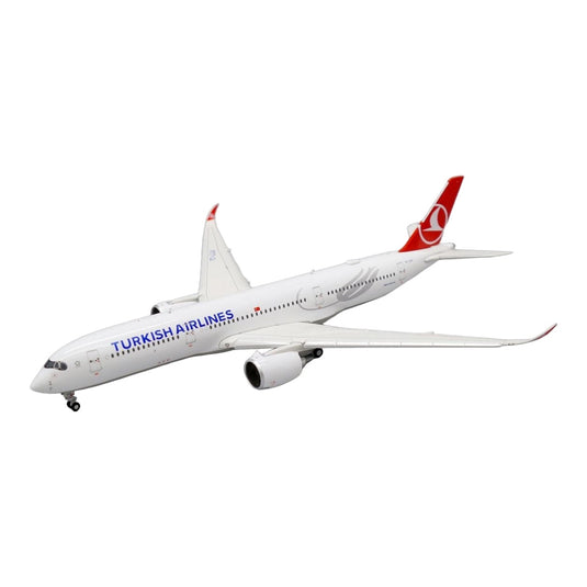 ターキッシュエアラインズ Turkish Airlines エアバス A350-900XWB フラップダウン仕様 TC-LGA / JC Wings 1/400 飛行機模型 旅客機