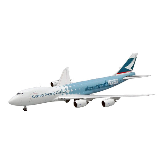 キャセイパシフィック・カーゴ Cathay Pacific Cargo ボーイング 747-8F Hong Kong Trader 特別塗装 B-LJA / JC Wings 1/400 飛行機模型 旅客機