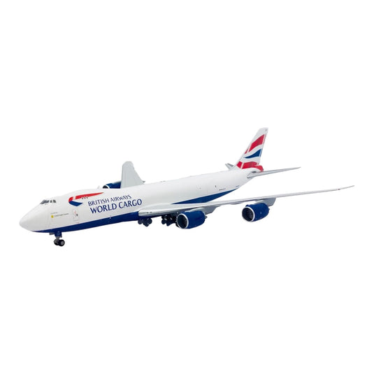 ブリティッシュ・エアウェイズ British Airways ボーイング 747-8F G-GSSF / JC Wings 1/400 飛行機模型 貨物機