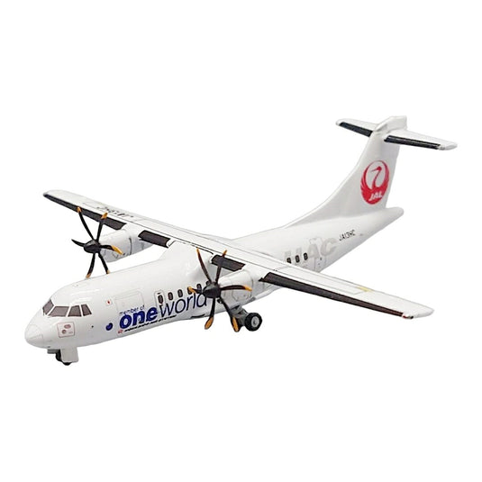北海道エアシステム Hokkaido Air System ATR 42-600 ワンワールド塗装 JA13HC / JC Wings 1/400 飛行機模型 旅客機