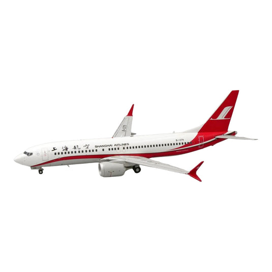 上海航空 Shanghai Airlines ボーイング 737-MAX8 B-1379 / JC Wings 1/200 飛行機模型 旅客機