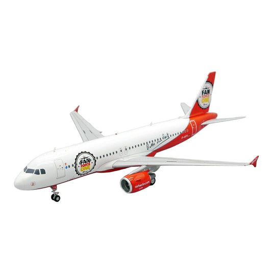 エアベルリン Air Berlin エアバス A320 D-ABFK 「Fan Force One」特別塗装 / JC Wings 1/200 飛行機模型 旅客機
