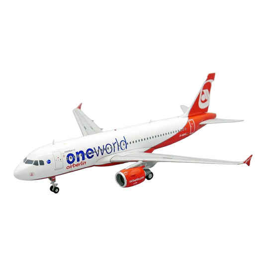 エアーベルリン Air Berlin エアバス A320-200 ワンワールド塗装 D-ABHO / JC Wings 1/200 飛行機模型 旅客機