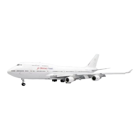 オリエント・タイ航空 Orient Thai Airlines ボーイング 747-400 HS-STC キーホルダー付き / JC Wings 1/200 飛行機模型 旅客機