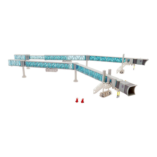 空港 搭乗橋 ボーディングブリッジ B737用 ブルー Air Passenger Bridge / JC Wings 1/400 空港ジオラマ 模型