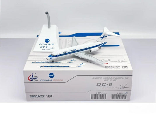 フィンエアー Finnair マクドネル・ダグラス DC-9-15 OH-LYI / JC Wings 1/200 飛行機模型 旅客機