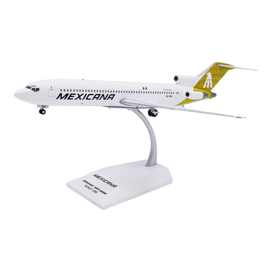 メキシカーナ航空 Mexicana ボーイング 727-200 「ゲラゲッツァ」 Guelaguetza XA-IEU / JC Wings 1/200 飛行機模型 旅客機