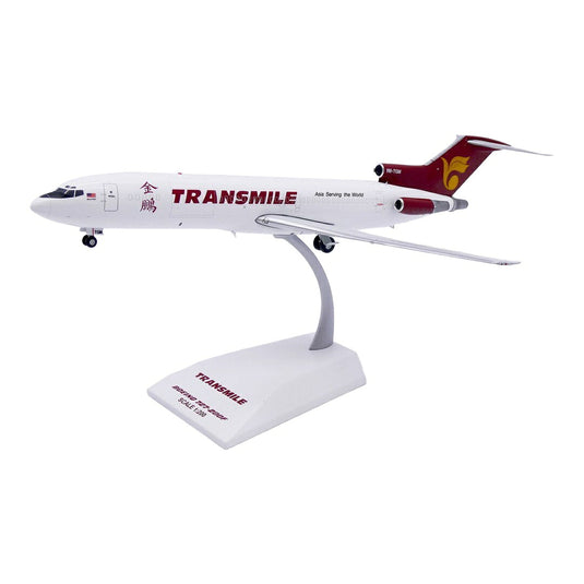 トランスマイル・エア・サービス Transmile Air Service ボーイング 727-200 9M-TGM / JC Wings 1/200 飛行機模型 旅客機