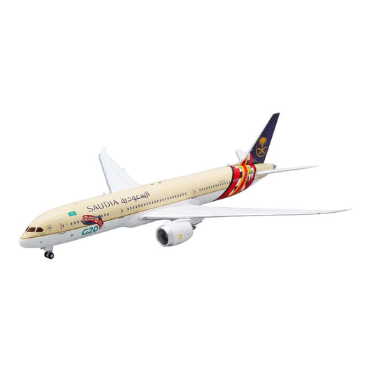 サウジアラビア航空 Saudi Arabian Airlines ボーイング 787-9 G20 サウジアラビア 2020 特別塗装 / JC Wings 1/400 飛行機模型 旅客機