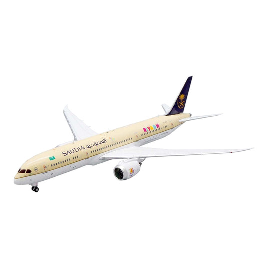 サウジアラビア航空 Saudi Arabian Airlines ボーイング 787-9 ドリームライナー HZ-ARC / JC Wings 1/400 飛行機模型 旅客機