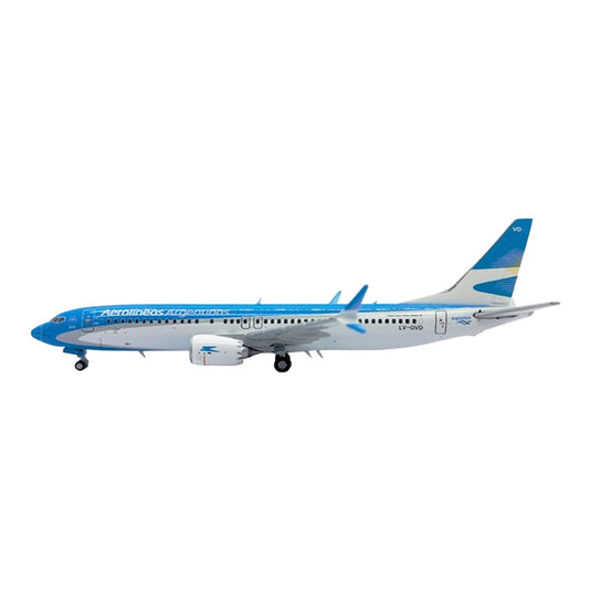 アルゼンチン航空 Aerolineas Argentinas ボーイング 737-MAX8 LV-GVD / JC Wings 1/400 飛行機模型 旅客機