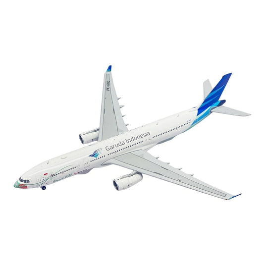 ガルーダ・インドネシア航空 Garuda Indonesia エアバス A330-300 PK-GHC マスクオン特別塗装 / JC Wings 1/400 飛行機模型 旅客機