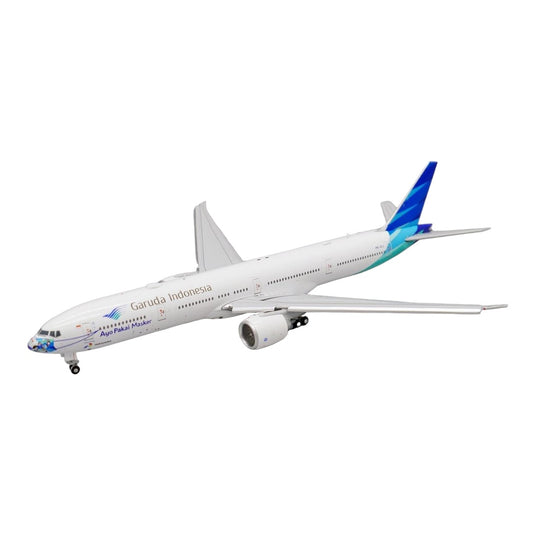 ガルーダ・インドネシア航空 Garuda Indonesia ボーイング 777-300ER 「Ayo Pakai Masker」特別塗装 / JC Wings 1/400 飛行機模型 旅客機