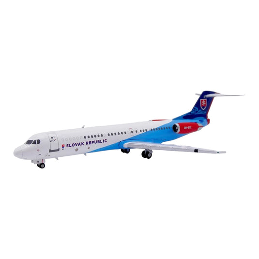 スロバキア政府 Slovakia Government フォッカー 100 OM-BYC / JC Wings 1/400 飛行機模型 旅客機