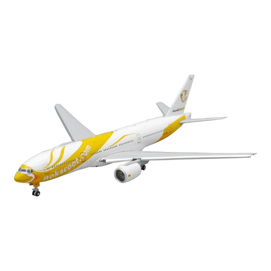 ノックスクート NokScoot ボーイング 777-200ER フラップダウン仕様 HS-XBF / JC Wings 1/400 飛行機模型 旅客機