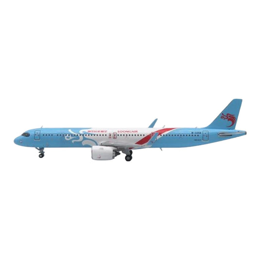 浙江長龍航空 Loong Air エアバス A321neo B-325X / JC Wings 1/400 飛行機模型 旅客機