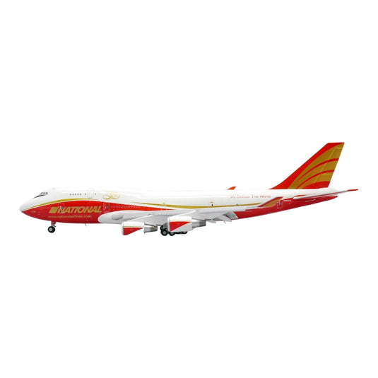 ナショナル・エアラインズ National Airlines ボーイング 747-400(BCF) / JC Wings 1/400 飛行機模型 旅客機