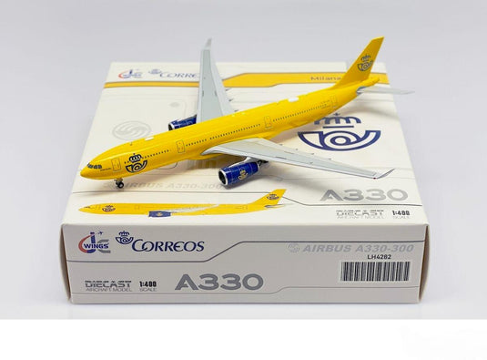コレオス・カルゴ Correos Cargo エアバス A330-300 EC-LXA / JC Wings 1/400 飛行機模型 貨物機