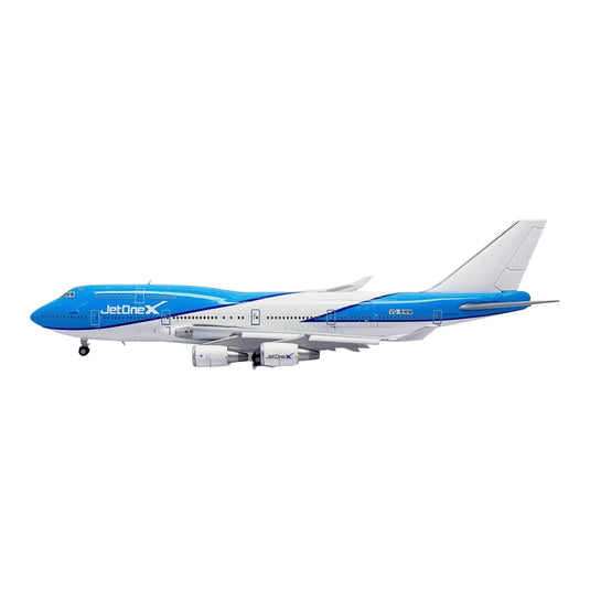 ジェットワンエックス JetOneX ボーイング 747-400 フラップダウン仕様 VQ-BWM / JC Wings 1/400 飛行機模型 旅客機