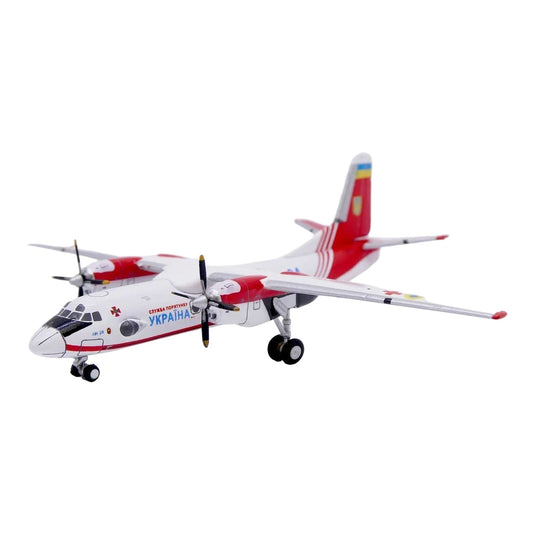 ウクライナ空軍 Ukrainian Air Force アントノフ AN-26 04 / JC Wings 1/400 飛行機模型 ミリタリー