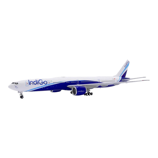 インディゴ IndiGo ボーイング 777-300ER TC-LKD / JC Wings 1/400 飛行機模型 旅客機