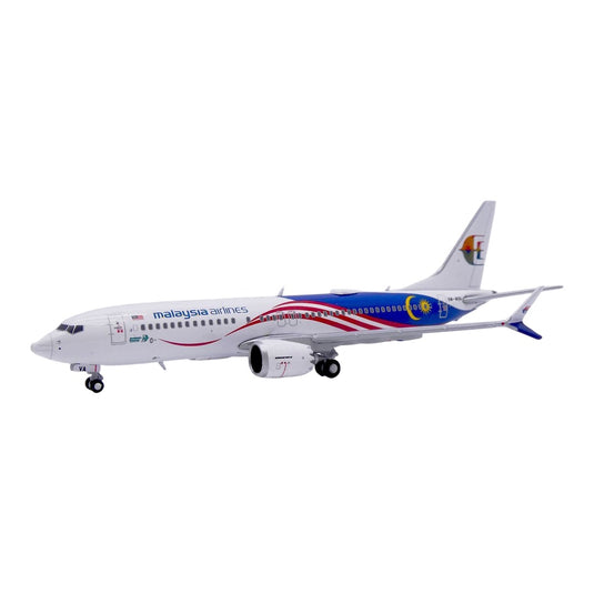 マレーシア航空 Malaysia Airlines ボーイング 737-MAX8 9M-MVA / JC Wings 1/400 飛行機模型 旅客機