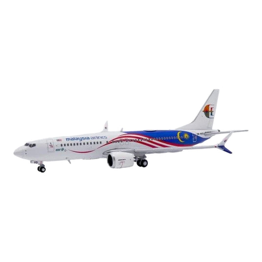マレーシア航空 Malaysia Airlines ボーイング 737-MAX8 9M-MVD / JC Wings 1/400 飛行機模型 旅客機