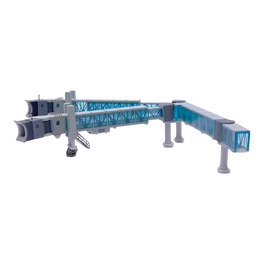 空港 旅客搭乗橋 ボーイング 747 ブルー / JC Wings 1/400 空港ジオラマ 模型