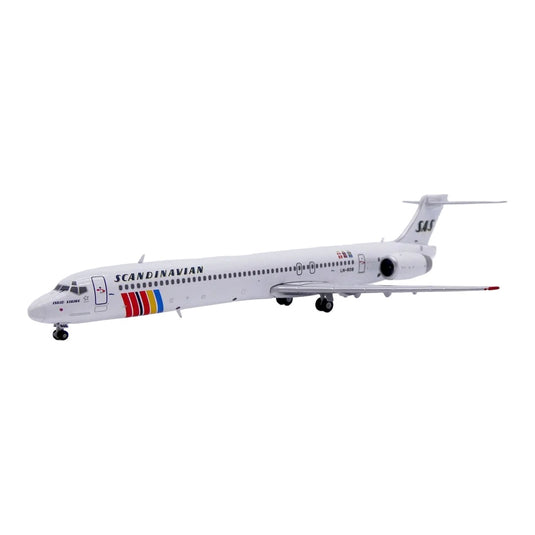 スカンジナビア航空 Scandinavian マクドネル・ダグラス MD-90 LN-ROB / JC Wings 1/400 飛行機模型 旅客機