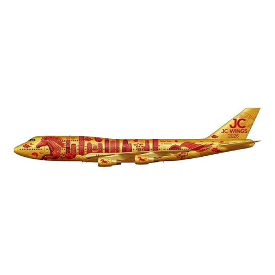JC Wings ファンタジーモデル JC Wings Fantasy Model ボーイング 747-400 2026 旧正月 午年 / JC Wings 1/400 飛行機模型 旅客機