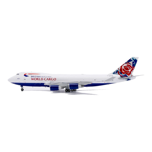 ブリティッシュ・エアウェイズ・ワールド・カーゴ (アトラス航空) British Airways World Cargo ボーイング 747-400F / JC Wings 1/200 飛行機模型 旅客機