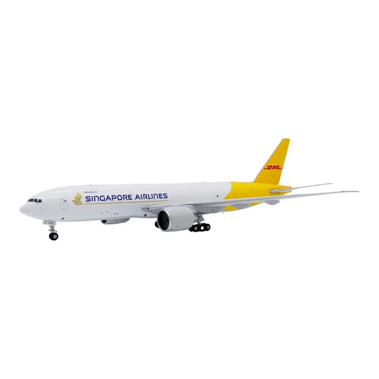 DHL シンガポール航空 DHL Singapore Airlines ボーイング 777F 9V-DHA / JC Wings 1/200 飛行機模型 旅客機