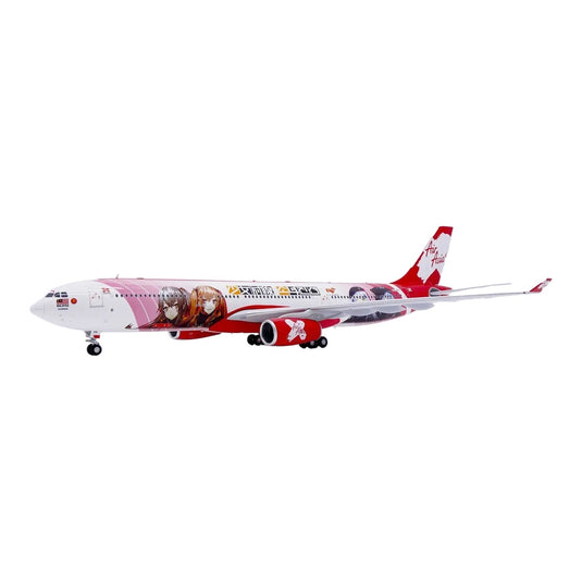 エアアジアX Air Asia X エアバス A330-300 「ドールズフロントライン」特別塗装 9M-XXB / JC Wings 1/200 飛行機模型 旅客機