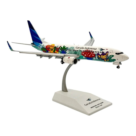 ガルーダ・インドネシア航空 Garuda Indonesia ボーイング 737-800 PK-GMU フラップダウン仕様 ポケモン特別塗装 / JC Wings 1/200 飛行機模型 旅客機