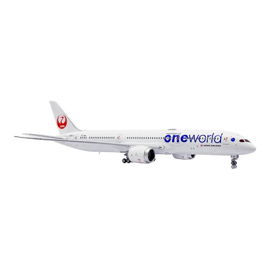 JAL日本航空 Japan Airlines ボーイング 787-9 JA861J ワンワールド塗装 フラップダウン仕様 / JC Wings 1/400 飛行機模型 旅客機