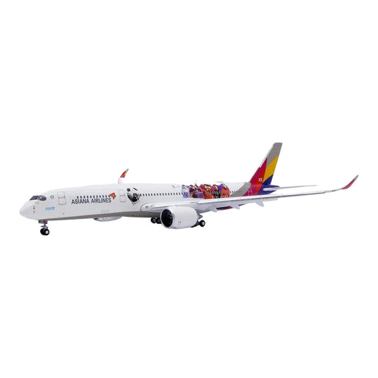 アシアナ航空 Asiana Airlines エアバス A350-900 HL8381 フラップダウン仕様 / JC Wings 1/400 飛行機模型 旅客機