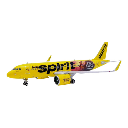 スピリット航空 Spirit Airlines エアバス A320neo N932NK 「Spirit Untamed」特別塗装 / JC Wings 1/400 飛行機模型 旅客機