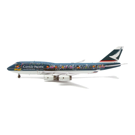 キャセイパシフィック航空 Cathay Pacific ボーイング 747-400 / JC Wings 1/400 飛行機模型 旅客機