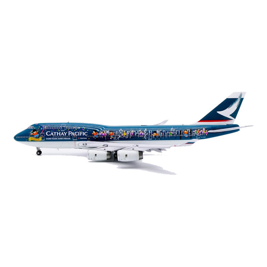 キャセイパシフィック航空 Cathay Pacific ボーイング 747-400 / JC Wings 1/400 飛行機模型 旅客機