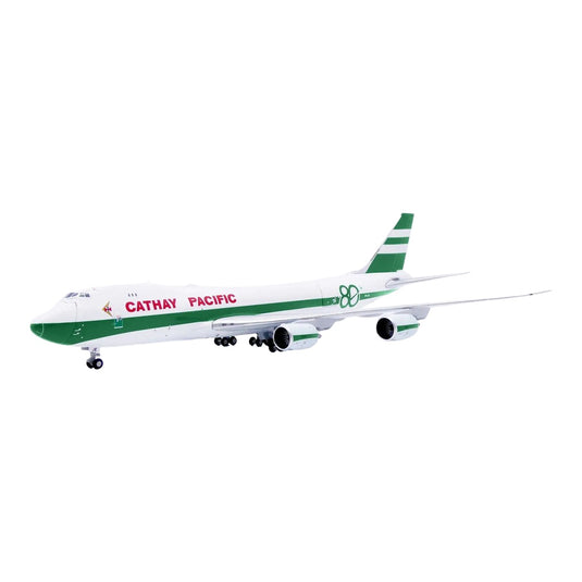 キャセイパシフィック・カーゴ Cathay Pacific Cargo ボーイング 747-8F B-LJE 80周年記念 インタラクティブシリーズ / JC Wings 1/400 飛行機模型 旅客機