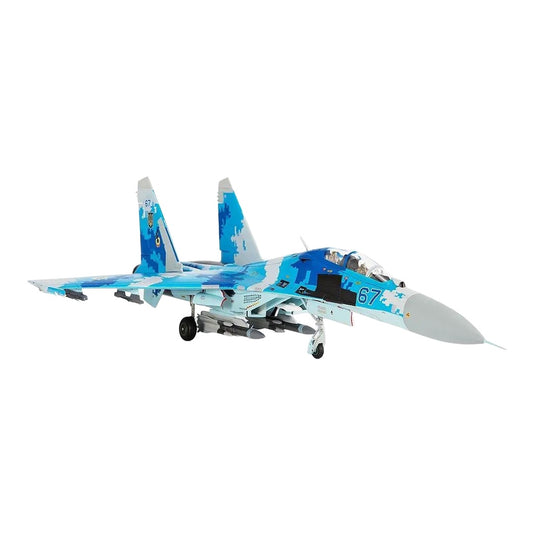 ウクライナ空軍 Ukrainian Air Force スホーイ Su-27 フランカー Sukhoi Su-27 Flanker / JC Wings 1/72 飛行機模型 ミリタリー