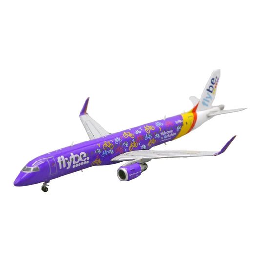 フライビー Flybe エンブラエル 190-200LR G-FBEJ 「Welcome to Yorkshire」特別塗装 / JC Wings 1/400 飛行機模型 旅客機