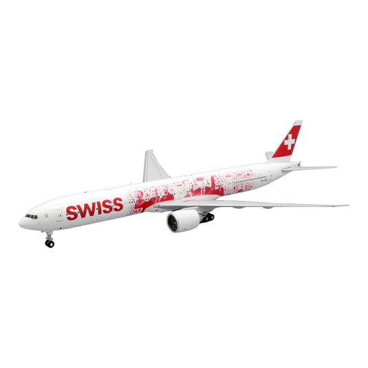 スイスインターナショナルエアラインズ SWISS ボーイング 777-300ER HB-JNA / JC Wings 1/200 飛行機模型 旅客機