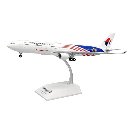 マレーシア航空 Malaysia Airlines エアバス A330-300 9M-MTJ / JC Wings 1/200 飛行機模型 旅客機