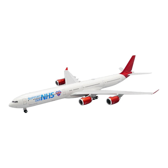 マレス・エア Maleth Aero エアバス A340-600 「Support Our NHS」 9H-PPE / JC Wings 1/200 飛行機模型 旅客機