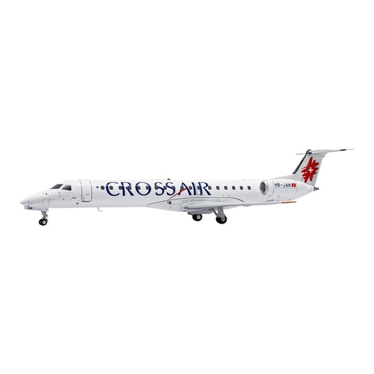 クロスエア Crossair エンブラエル ERJ-145LU HB-JAN / JC Wings 1/200 飛行機模型 旅客機
