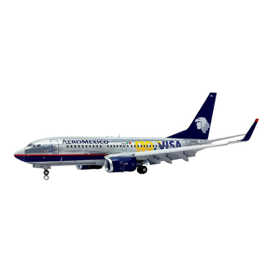 アエロメヒコ Aeromexico ボーイング 737-700 N784XA GO VISA特別塗装 フラップダウン仕様 / JC Wings 1/200 飛行機模型 旅客機