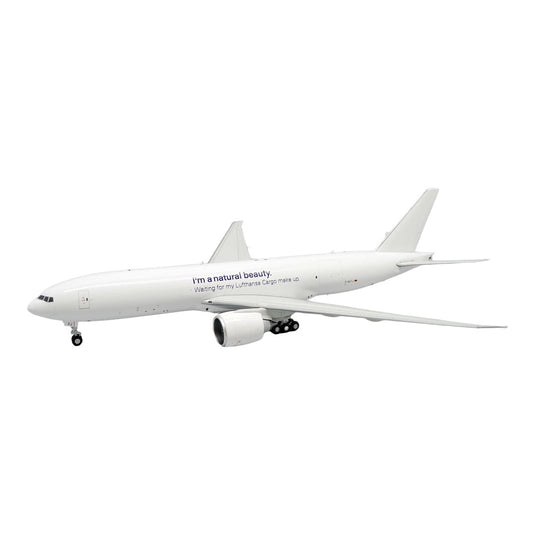 ルフトハンザ Lufthansa ボーイング 777-200LRF D-ALFJ 「I'm a natural beauty」特別塗装 / JC Wings 1/200 飛行機模型 貨物機