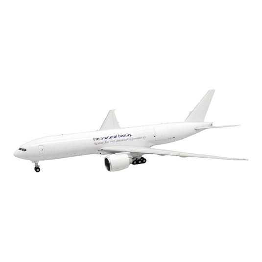 ルフトハンザ Lufthansa ボーイング 777-200LRF D-ALFJ 特別塗装 "I'm a natural beauty" / JC Wings 1/200 飛行機模型 貨物機